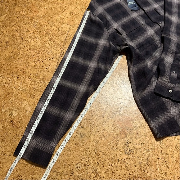Abercrombie & Fitch Soft A&F Collection Plaid Flannel Button Down Shirt NWT XL - Picture 13 of 13
